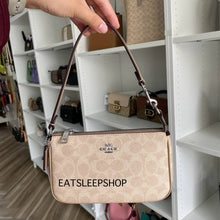 Load image into Gallery viewer, COACH NOLITA 19 IN SIGNATURE CANVAS CW426 IN SAND TAUPE
