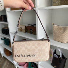 Load image into Gallery viewer, COACH NOLITA 19 IN SIGNATURE CANVAS CW426 IN SAND TAUPE