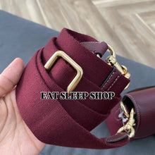 Load image into Gallery viewer, COACH AMELIA SADDLE BAG (COACH CP107) GOLD/MERLOT