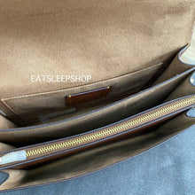 Load image into Gallery viewer, COACH KLARE TOP HANDLE BAG IN SIGNATURE CANVAS CY687 GOLD/TAN/BROWN