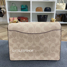 Load image into Gallery viewer, COACH MINI KLARE CROSSBODY BAG IN SIGNATURE CANVAS CW206 SAND CHALK