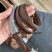 Load image into Gallery viewer, COACH ROWAN SATCHEL IN SIGNATURE CANVAS IM/TAN/BROWN (CV961)