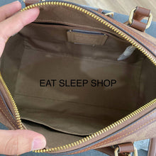 Load image into Gallery viewer, COACH ROWAN SATCHEL IN SIGNATURE CANVAS IM/TAN/BROWN (CV961)