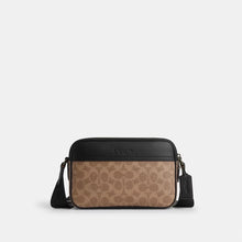 Load image into Gallery viewer, COACH GRAHAM CROSSBODY BAG IN SIGNATURE CANVAS CV921 QB/TAN/BLACK