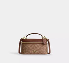Load image into Gallery viewer, COACH RAINER 18 CROSSBODY IN SIGNATURE TAN BROWN