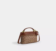 Load image into Gallery viewer, COACH RAINER 18 CROSSBODY IN SIGNATURE TAN BROWN