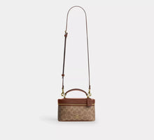Load image into Gallery viewer, COACH RAINER 18 CROSSBODY IN SIGNATURE TAN BROWN
