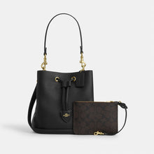 Load image into Gallery viewer, COACH ROWAN BUCKET CBH06 IN BLACK
