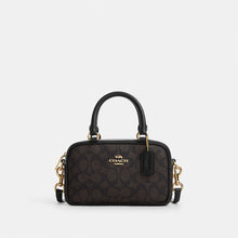 Load image into Gallery viewer, COACH SATCHEL CROSSBODY IN WALNUT BLACK CW197