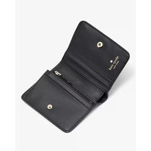 Load image into Gallery viewer, KATE SPADE LENA SMALL SLIM BIFOLD WALLET IN BLACK