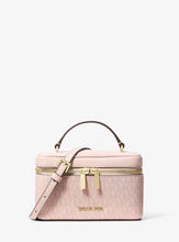 Load image into Gallery viewer, MICHAEL KORS VIVI SMALL SIGNATURE VANITY CROSSBODY IN POWDER BLUSH