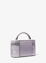 Load image into Gallery viewer, MICHAEL KORS VIVI SMALL SIGNATURE VANITY CROSSBODY IN LILAC