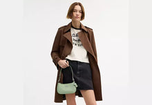 Load image into Gallery viewer, COACH TERI MINI CROSSBODY IN SIGNATURE LEATHGER WITH HEART CHARM IN PALE GREEN