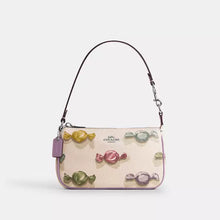 Load image into Gallery viewer, COACH NOLITA 19 WITH CANDY PRINT IN CHALK/JASMINE CDC26