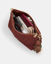Load image into Gallery viewer, COACH LAUREL SHOULDER BAG WITH CHARMS IN RUSSET