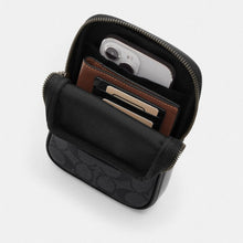 Load image into Gallery viewer, COACH ADEN CROSSBODY IN SIGNATURE CANVAS CO912 GUNMETAL/KHAKI