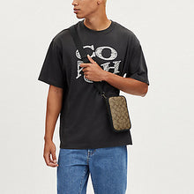 Load image into Gallery viewer, COACH ADEN CROSSBODY IN SIGNATURE CANVAS CO912 GUNMETAL/KHAKI