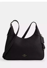 Load image into Gallery viewer, COACH ELLA SHOULDER LEATHER IN BLACK