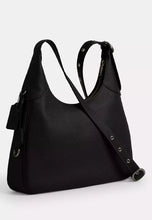 Load image into Gallery viewer, COACH ELLA SHOULDER LEATHER IN BLACK