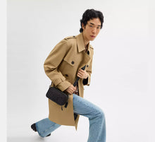 Load image into Gallery viewer, COACH WYATT CROSSBODY IN SIGNATURE CANVAS CHARCOAL BLACK CM109