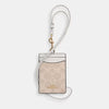 COACH ID LANYARD IN SIGNAURE CANVAS (COACH CZ285) GOLD/SAND/CHALK