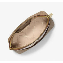 Load image into Gallery viewer, MICHAEL KORS MEDIUM DOME XCROSS CROSSBODY SIGNATURE IN CAMEL MULTI
