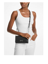 Load image into Gallery viewer, MICHAEL KORS CARSON LARGE CONVERTIBLE CROSSBODY BAG IN BLACK