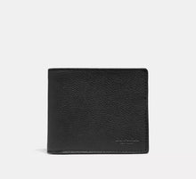 Load image into Gallery viewer, COACH ID BILLFOLD WALLET IN BLACK (67630)