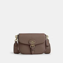 Load image into Gallery viewer, COACH AMELIA SADDLE BAG (COACH CP107) DARK STONE