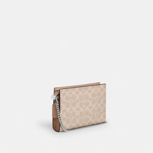 Load image into Gallery viewer, COACH SLIM CROSSBODY BAG IN SIGNATURE CANVAS (COACH CW204) SAND TAUPE