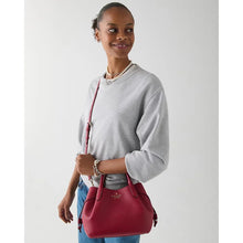 Load image into Gallery viewer, KATE SPADE DUMPLING MINI SATCHEL IN RED JAM