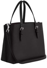 Load image into Gallery viewer, COACH MOLLIE TOTE 25 LEATHER SILVER BLACK (CV966)