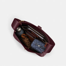 Load image into Gallery viewer, COACH HADLEY LARGE SHOULDER LEATHER IN DARK WINE