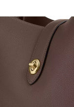 Load image into Gallery viewer, COACH HADLEY LARGE SHOULDER LEATHER IN DARK STONE