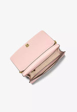 Load image into Gallery viewer, MICHAEL KORS JET SET TRAVEL MEDIUM FULL FLAP CROSSBODY IN SIGNATURE POWDER BLUSH