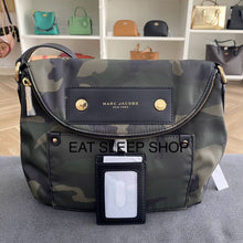 Load image into Gallery viewer, MARC JACOBS NATASHA NYLON CROSSBODY 4S5HMS034H02-304 IN CAMO MULTI