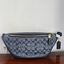 Load image into Gallery viewer, COACH WARREN BELT BAG IN SIGNATURE CHAMBRAY DENIM CG994