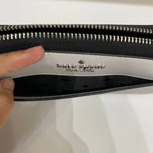 Load image into Gallery viewer, KATE SPADE STACI COLORBLOCK LARGE CONTINENTAL WALLET IN NIMBUS GREY MULTI