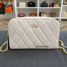 Load image into Gallery viewer, KATE SPADE CAREY MINI CAMERA BAG PARCHMENT