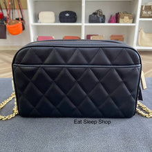 Load image into Gallery viewer, KATE SPADE CAREY MINI CAMERA BAG BLACK