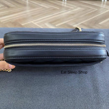 Load image into Gallery viewer, KATE SPADE CAREY MINI CAMERA BAG BLACK