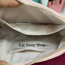 Load image into Gallery viewer, KATE SPADE CAREY ZIP TOP CROSSBODY IN CONCH PINK