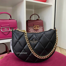 Load image into Gallery viewer, KATE SPADE CAREY ZIP TOP CROSSBODY IN BLACK