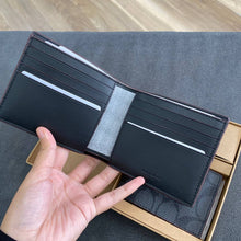 Load image into Gallery viewer, COACH BOXED 3 IN 1 WALLET GIFT SET IN SIGNATURE CANVAS (COACH CS434) BLACK/BLACK/OXBLOOD