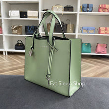 Load image into Gallery viewer, MARC JACOBS MINI GRIND TOTE BAG IN MINT