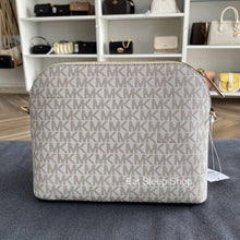 Load image into Gallery viewer, MICHAEL KORS MEDIUM DOME XCROSS CROSSBODY SIGNATURE IN VANILLA