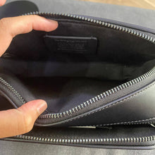 Load image into Gallery viewer, COACH WYATT CROSSBODY IN SIGNATURE CANVAS CHARCOAL BLACK CM109