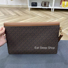 Load image into Gallery viewer, MICHAEL KORS MAISIE LARGE LOGO 3in1 TOTE BAG in SIGNATURE BROWN