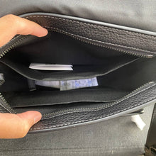 Load image into Gallery viewer, COACH SULLIVAN FLAP CROSSBODY CN729 GUNMETAL/BLACK