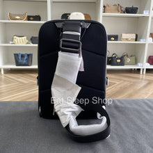 Load image into Gallery viewer, COACH TRACK PACK IN SIGNATURE CANVAS WITH CAMO PRINT CL944 IN GUNMETAL/GREEN MULTI